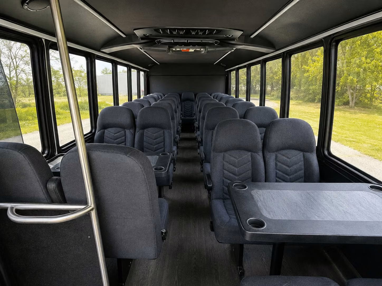 18 passenger minibus inside