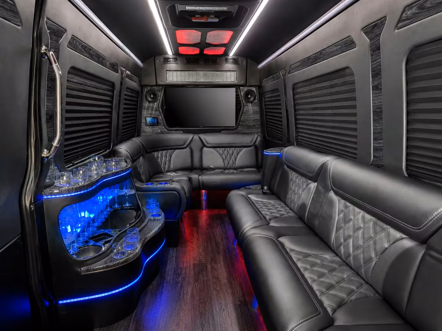 sprinter limousine inside